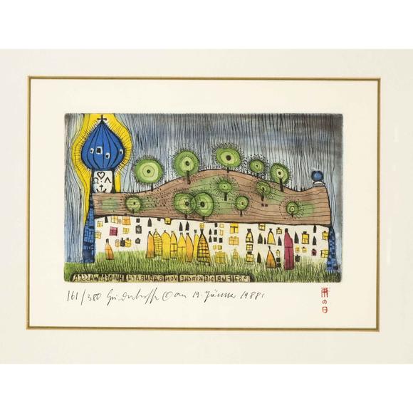 Historia AuktionshausFriedensreich Hundertwasser (1928–2