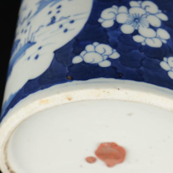 朱雀美術拍賣青花 筆筒