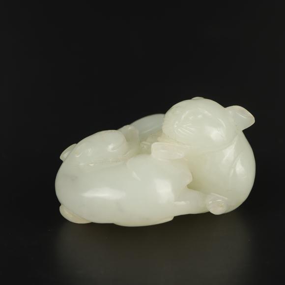 朱雀美術(shù)拍賣白玉瑞獸