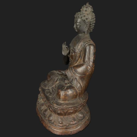 朱雀美術(shù)拍賣銅座佛