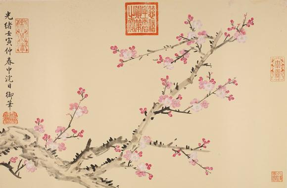 時海拍賣梅花