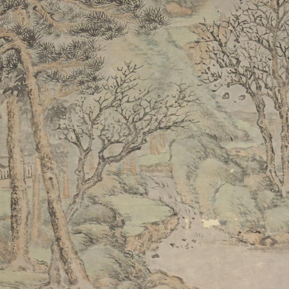 朱雀美術(shù)拍賣董誥 翠霧奇峰圖