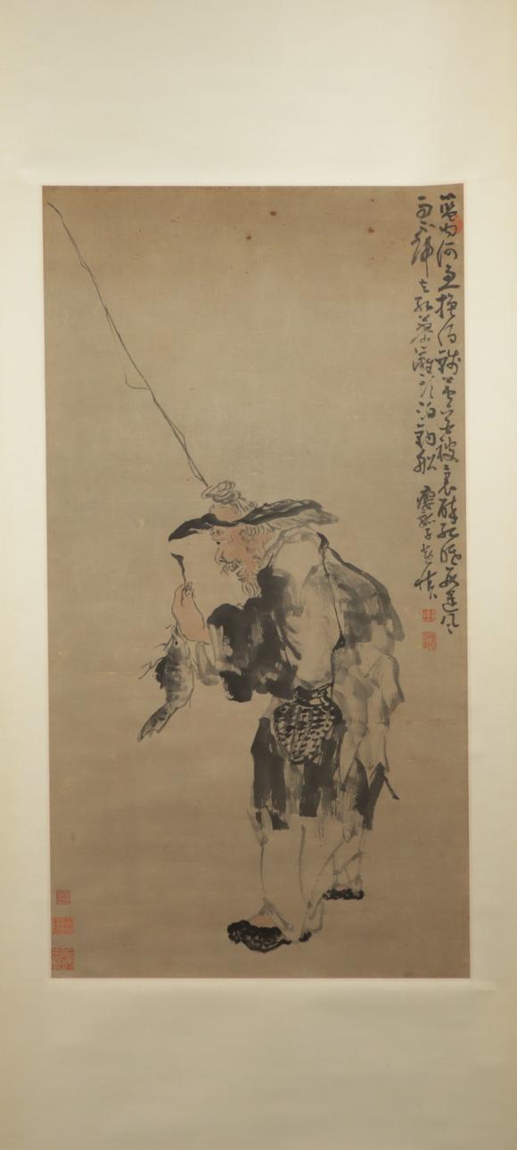 朱雀美術(shù)拍賣黃慎 人物