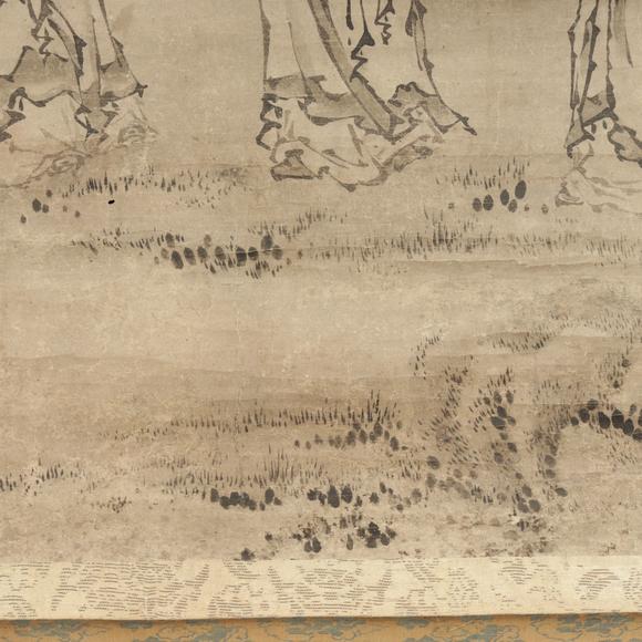 朱雀美術(shù)拍賣明 佚名仙人對奕圖