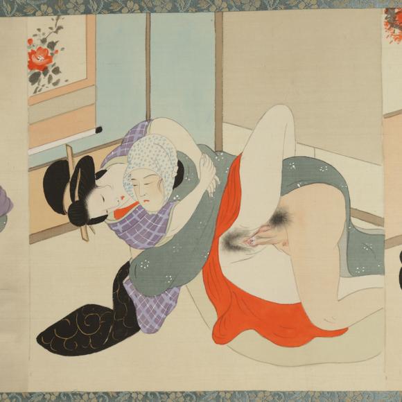 朱雀美術(shù)拍賣人物長卷十二幅 僅限日本國內(nèi)運輸
