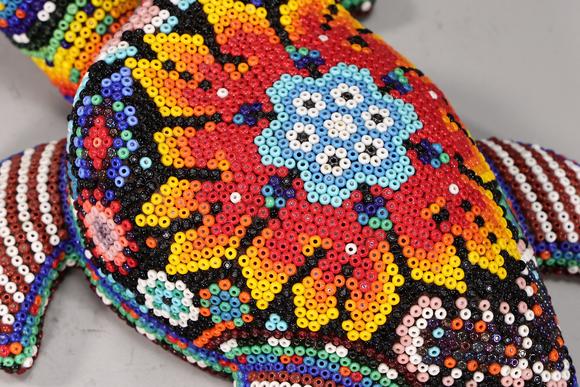 Karl s Collections IncHand Made Beads Mexican Turtle And Wood Carved Turtle 