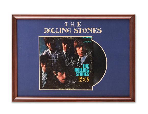 Karl s Collections IncRolling Stones signed vinyl record of 
