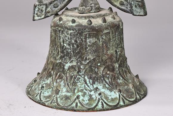 Karl s Collections IncMexican Spanish Colonial Style Bronze Mission Bell Mark 1811