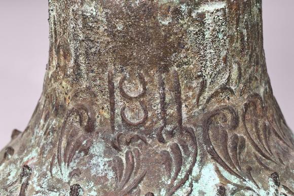 Karl s Collections IncMexican Spanish Colonial Style Bronze Mission Bell Mark 1811