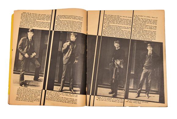 Karl s Collections IncThe Beatles, Fully Signed “Beatles ’Round the World” Magazine (Mid-1960s Fan Publication)