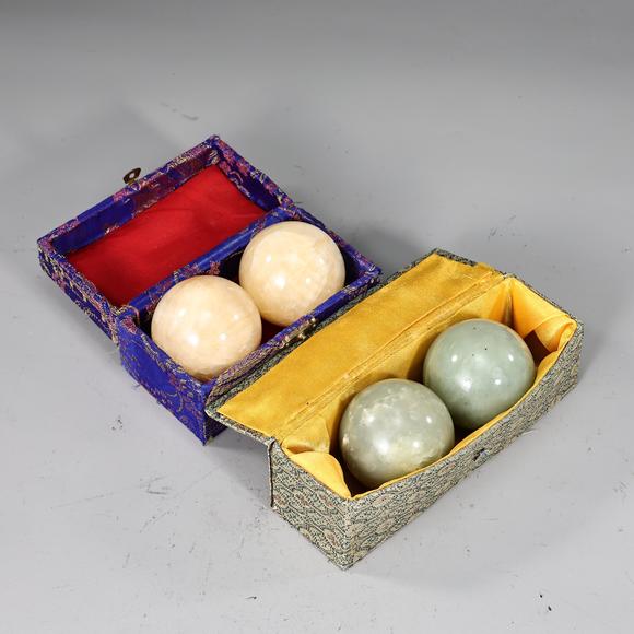 Karl s Collections IncTwo Set Of Chinese Health Massage Baoding Balls 