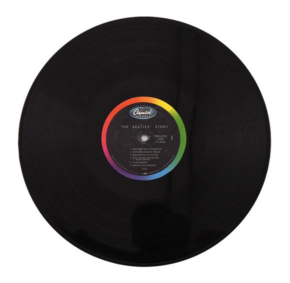 Karl s Collections IncThe Beatles - Signed The Beatles' Story Double LP