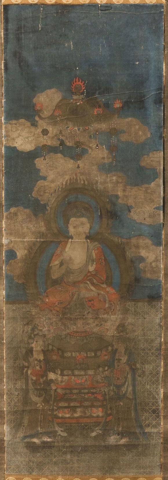 大阪美術(shù)商會(huì)明 佚名 佛像