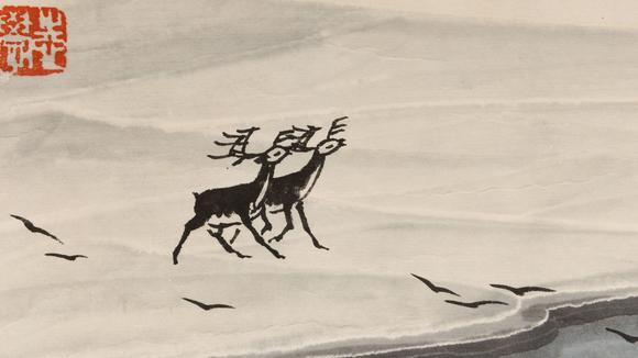 大阪美術(shù)商會(huì)于志學(xué) 雪景
