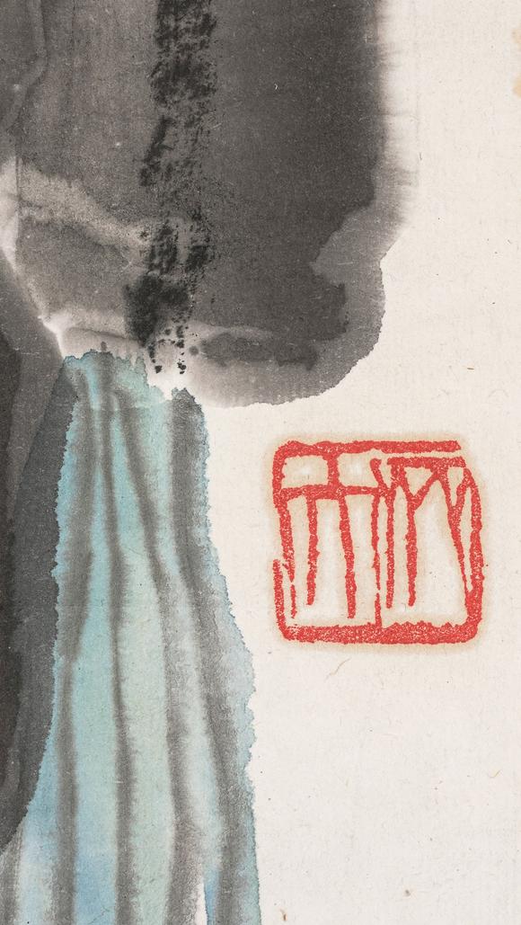 中鴻信齊白石（1863-1957）?絲瓜