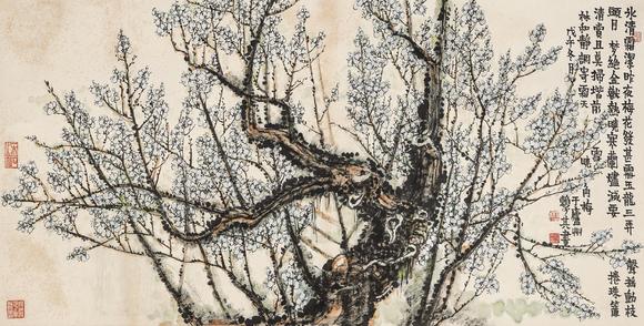 中鴻信賴少其（1915-2000）?林和靖詩意圖