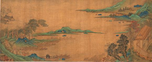 中鴻信文徵明（1470-1559）?臨趙文敏后赤壁賦圖卷