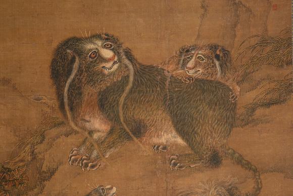 中鴻信沈銓（1682-1760）[清乾隆]?瑞獸圖