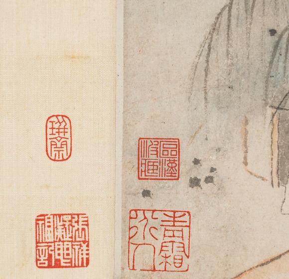 中鴻信石濤（1642-1718）?過故人莊