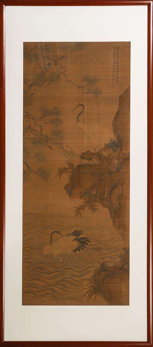 中鴻信馬荃（清）?海天松壽圖