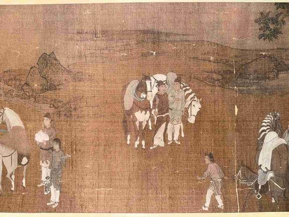 日本松町古美宋徽宗 十八學(xué)士圖