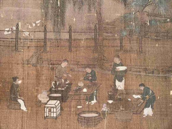 日本松町古美宋徽宗 十八學(xué)士圖