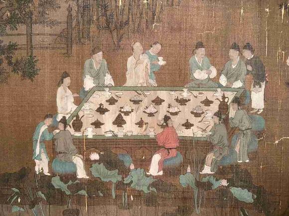 日本松町古美宋徽宗 十八學(xué)士圖