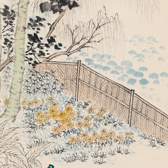 藝是拍賣蕭愻 山水