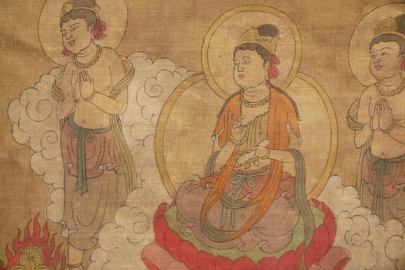 東京銀座（古美術(shù)宋磁）佚名  說法圖