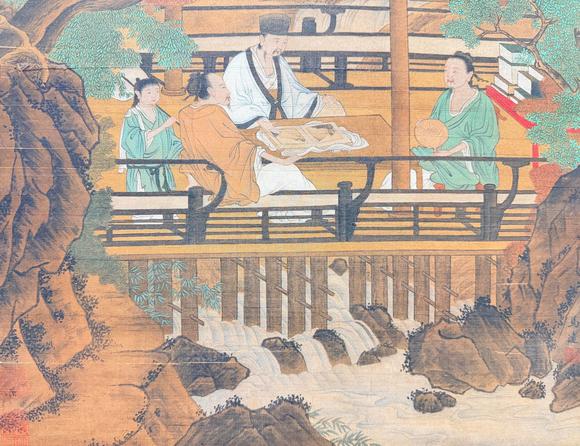 日本松町古美馬遠(yuǎn) 雅集圖