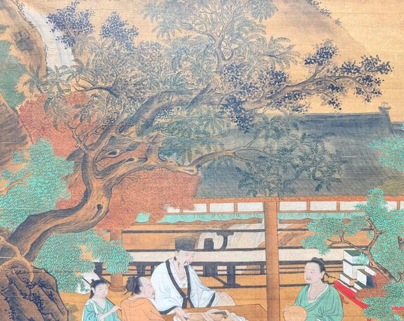 日本松町古美馬遠(yuǎn) 雅集圖