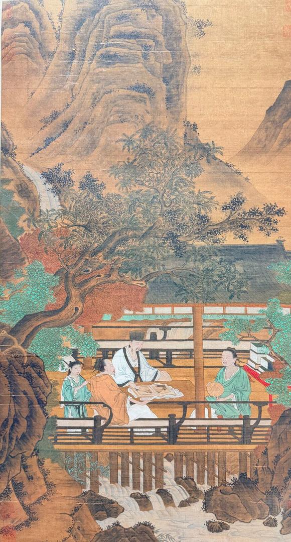 日本松町古美馬遠(yuǎn) 雅集圖