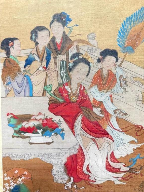 日本松町古美王振鵬 人物故事圖