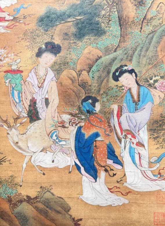 日本松町古美王振鵬 人物故事圖
