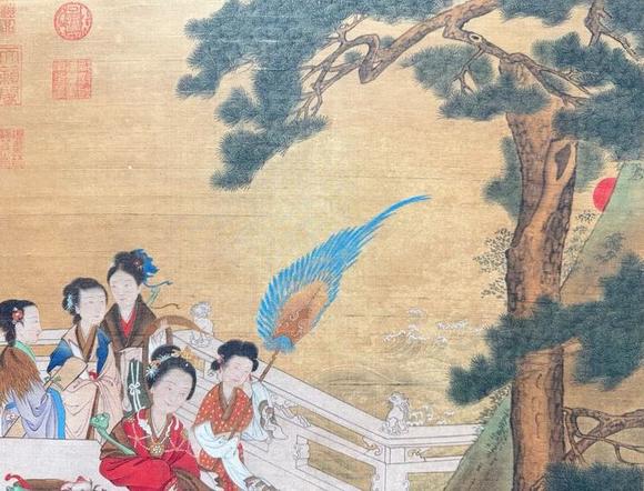 日本松町古美王振鵬 人物故事圖