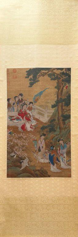 日本松町古美王振鵬 人物故事圖