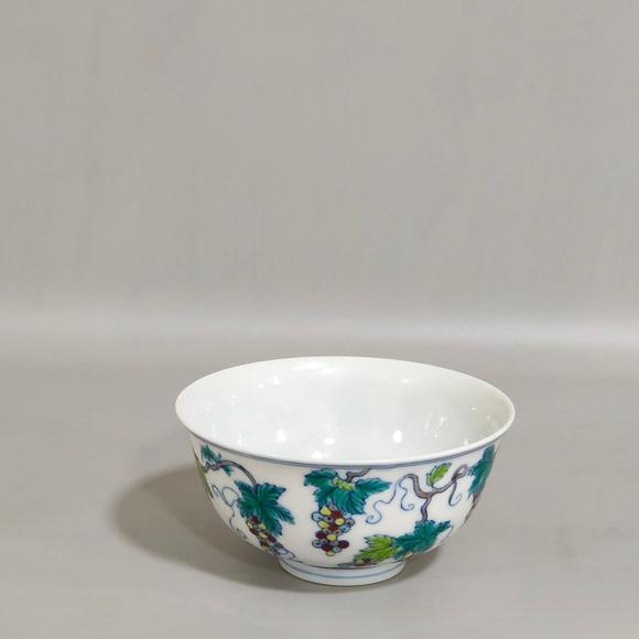 北京唐潮拍賣(mài)有限公司斗彩葡萄杯