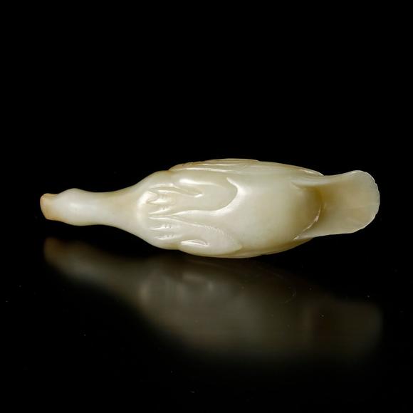 藝是拍賣清·玉雕春江水暖鴨先知