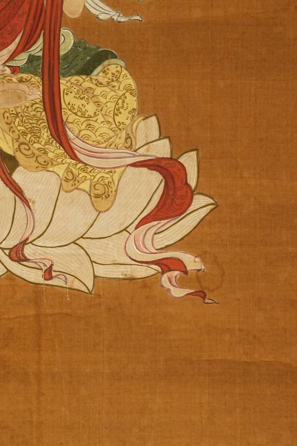 京都祇園會拍賣佚名 佛畫 絹本鏡心