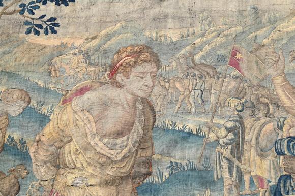 DreweattsA FLEMISH HISTORICAL TAPESTRY 'THE TRIUMPH OF ROME', 17TH CENTURY