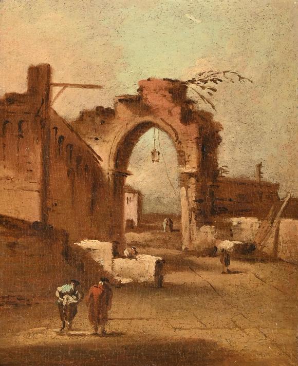 DreweattsFOLLOWER OF FRANCESCO GUARDI, ARCHITECTURAL CAPRICCI