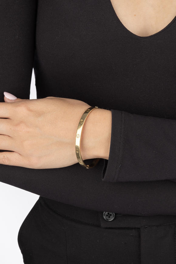 Piguet - H?tel des VentesCartier, Love, bracelet or 750