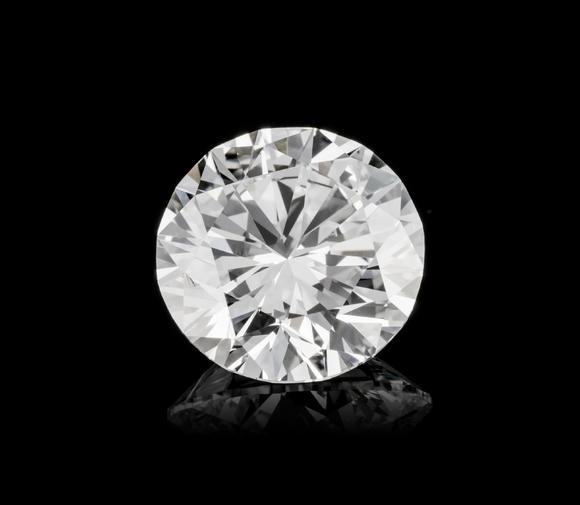 Piguet - H?tel des VentesUn diamant taille brillant sur papier de 3.17 carats, rapport GIA