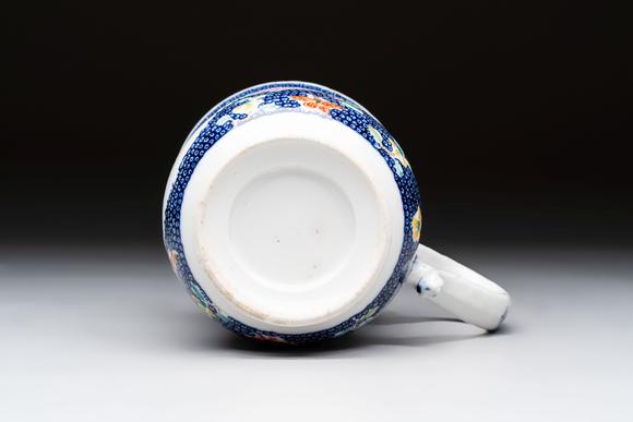 Rob Michiels AuctionsA Chinese Canton famille rose tankard with figural design, Qianlong