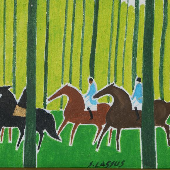 You NeedSerge Lassus 林間馳馬 油畫