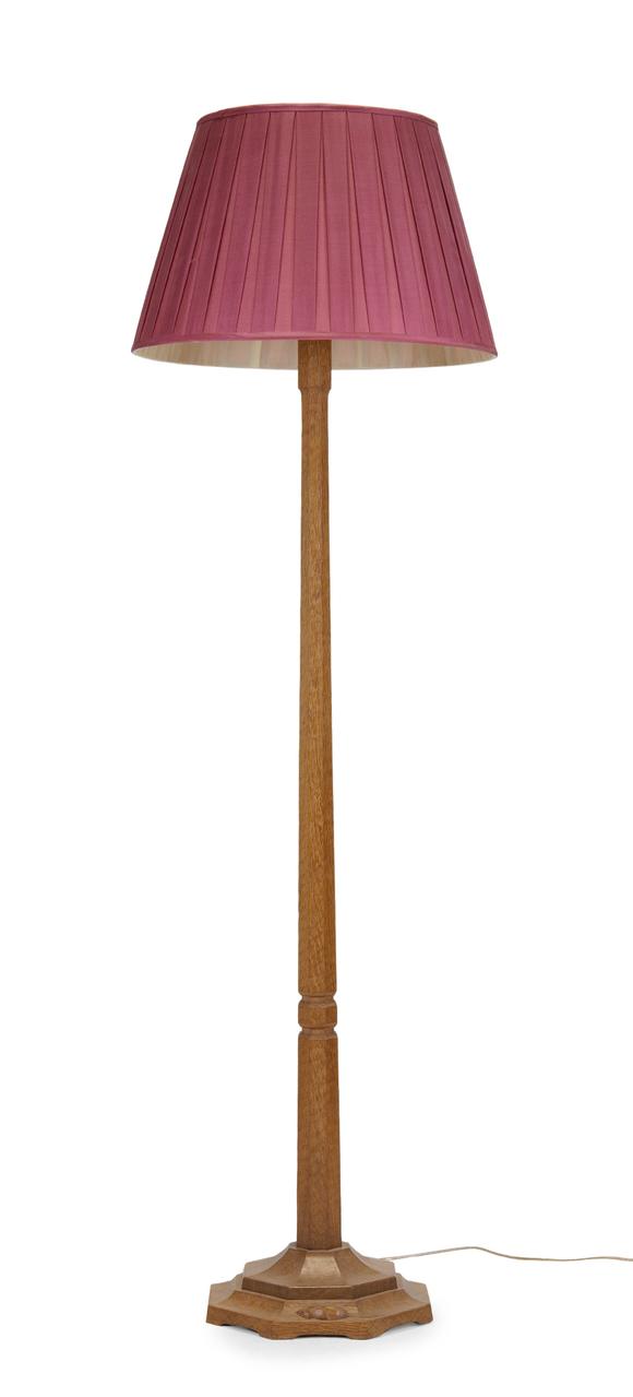 RoseberysWorkshop of Robert Mouseman Thompson?

Standard lamp, circ