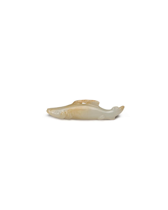 允臧齋宋  白玉魚珮飾