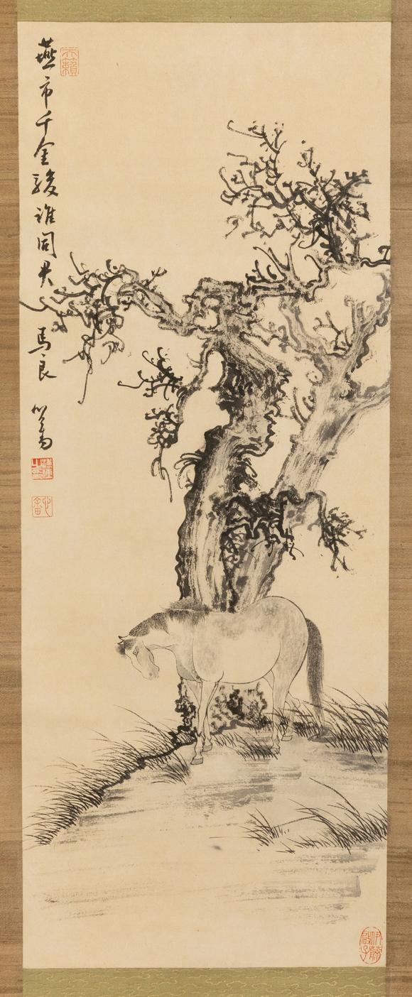 大阪美術(shù)商會(huì)溥儒 千金駿