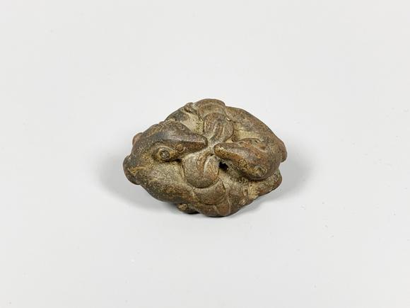 山東瑞蚨興拍賣銅鼠錢鎮(zhèn)紙 L:5cm 