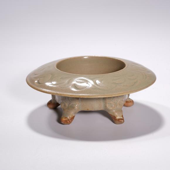 春和美術(shù)宋 耀州窯五足熏爐